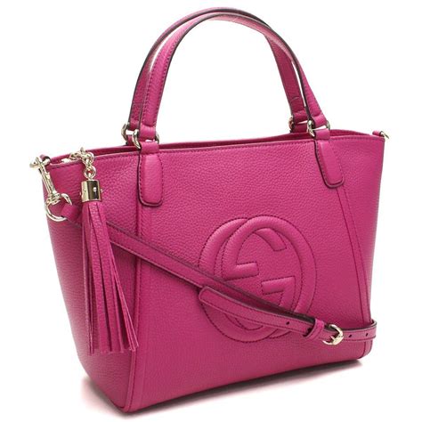 gucci abbey tote pink|gucci hot pink purse.